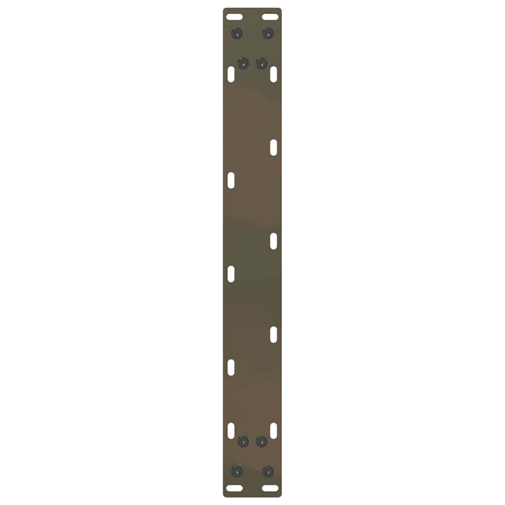 Salontafelpoten 2 st U-vormig 50x(42-43) cm staal naturel is nu te koop bij PeponiXL, paradijselijk wonen!