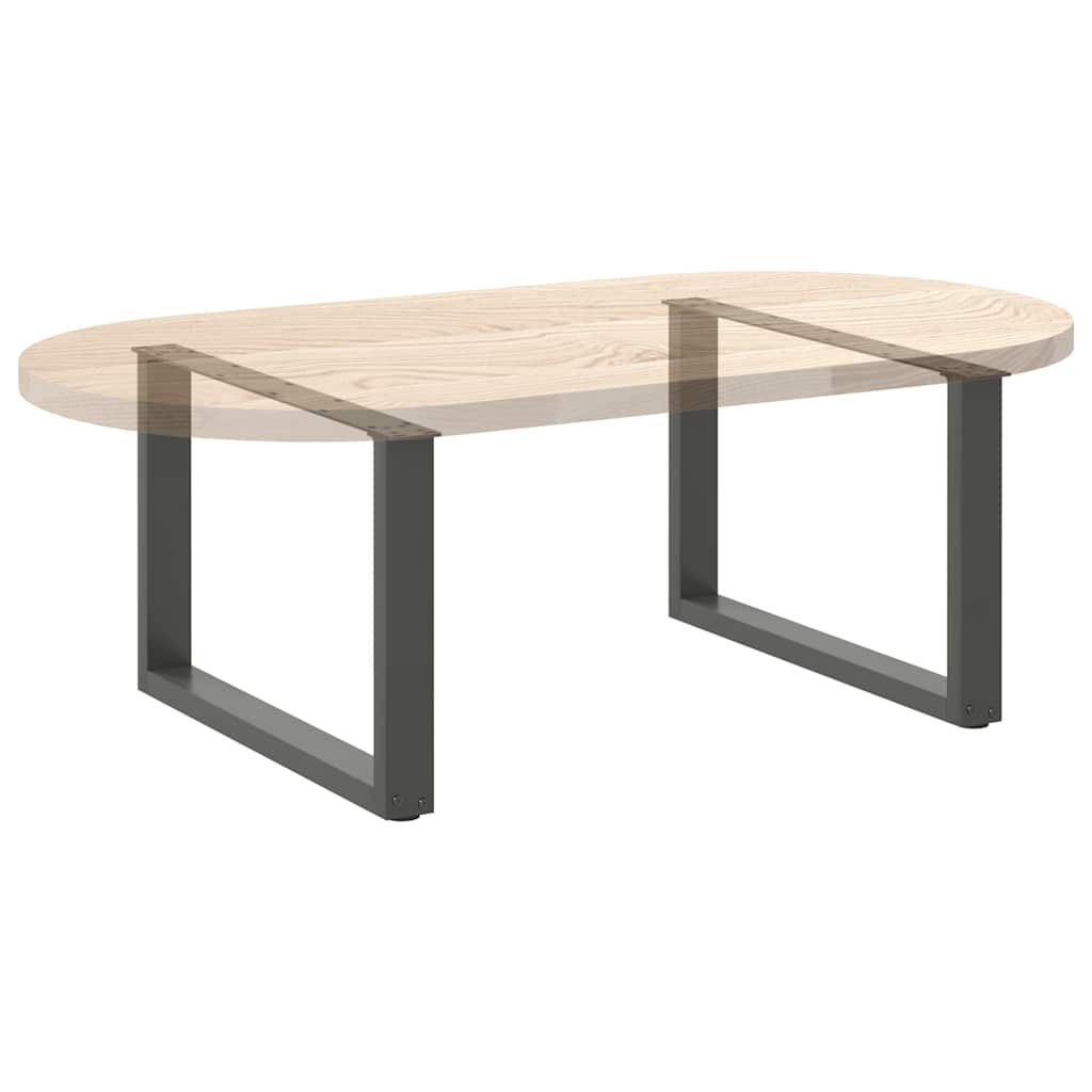 Salontafelpoten 2 st U-vormig 60x(42-43) cm staal antraciet is nu te koop bij PeponiXL, paradijselijk wonen!