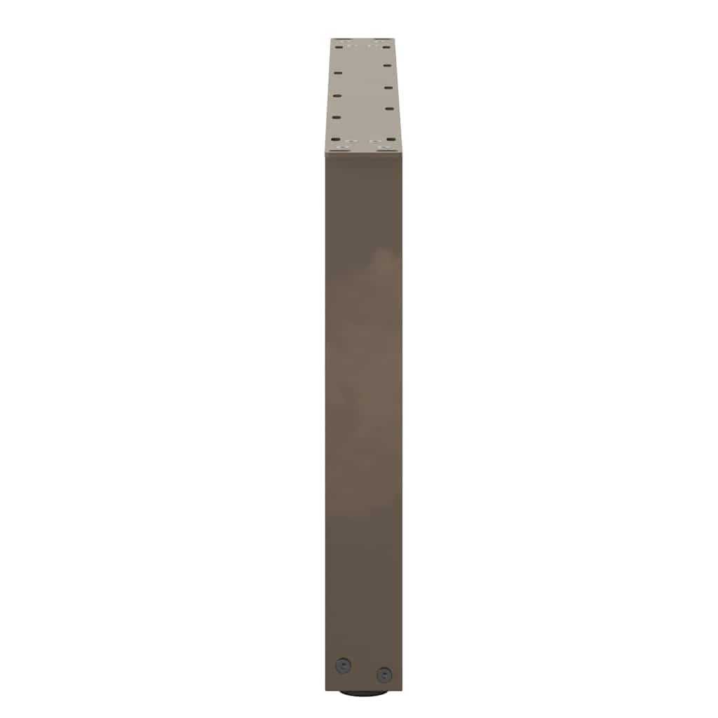Salontafelpoten 2 st U-vormig 70x(42-43) cm staal naturel is nu te koop bij PeponiXL, paradijselijk wonen!