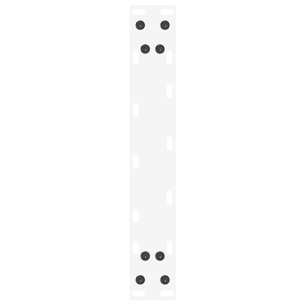 Console tafelpoten 2 st U-vormig 28x(72-73) cm staal wit is nu te koop bij PeponiXL, paradijselijk wonen!