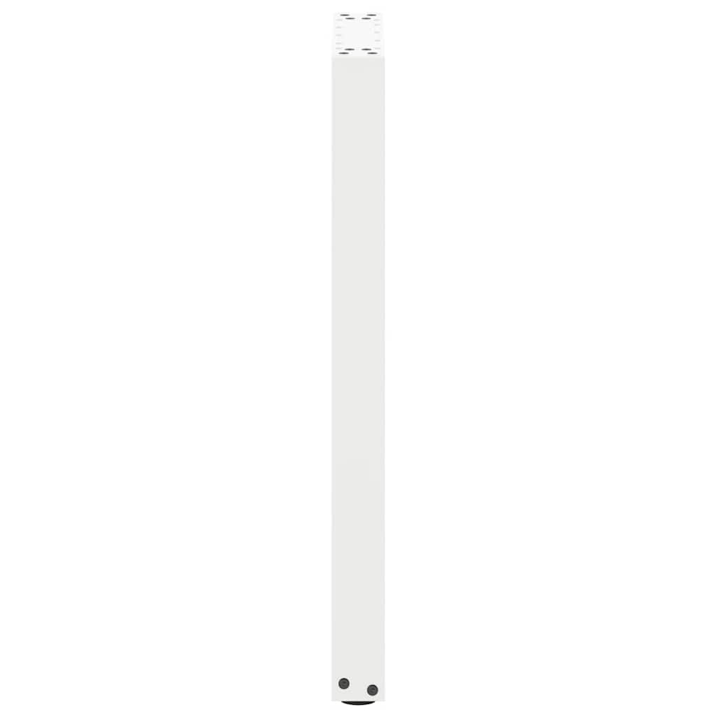 Console tafelpoten 2 st U-vormig 38x(72-73) cm staal wit is nu te koop bij PeponiXL, paradijselijk wonen!