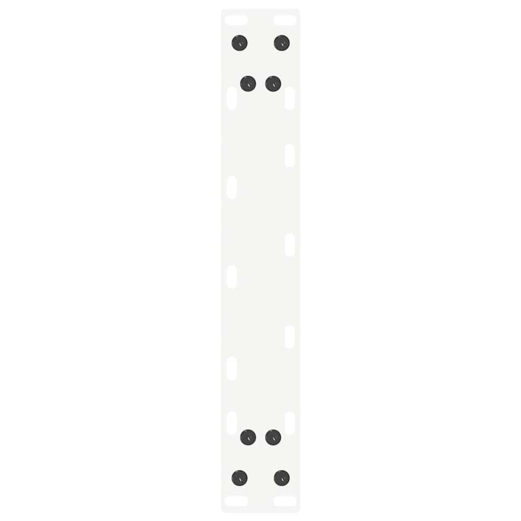 Console tafelpoten 2 st U-vormig 38x(72-73) cm staal wit is nu te koop bij PeponiXL, paradijselijk wonen!