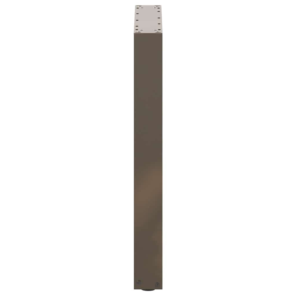Eettafelpoten 2 st U-vormig 60x(72-73) cm staal naturel is nu te koop bij PeponiXL, paradijselijk wonen!