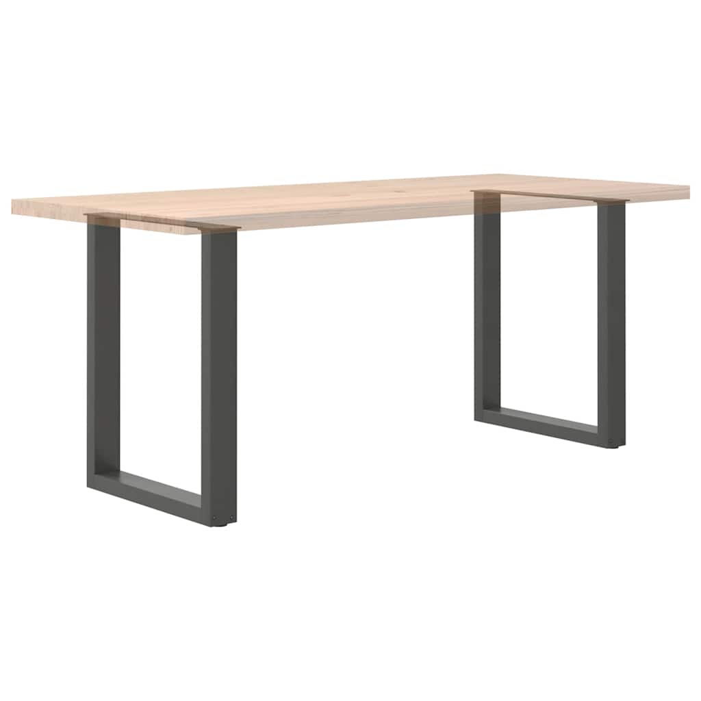 Eettafelpoten 2 st U-vormig 70x(72-73) cm staal antraciet is nu te koop bij PeponiXL, paradijselijk wonen!