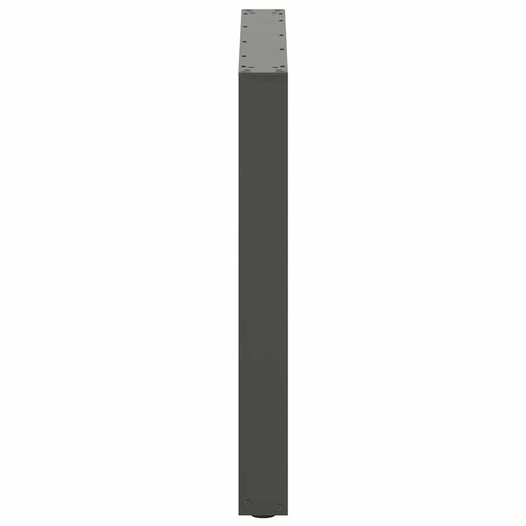 Eettafelpoten 2 st U-vormig 80x(72-73) cm staal antraciet is nu te koop bij PeponiXL, paradijselijk wonen!