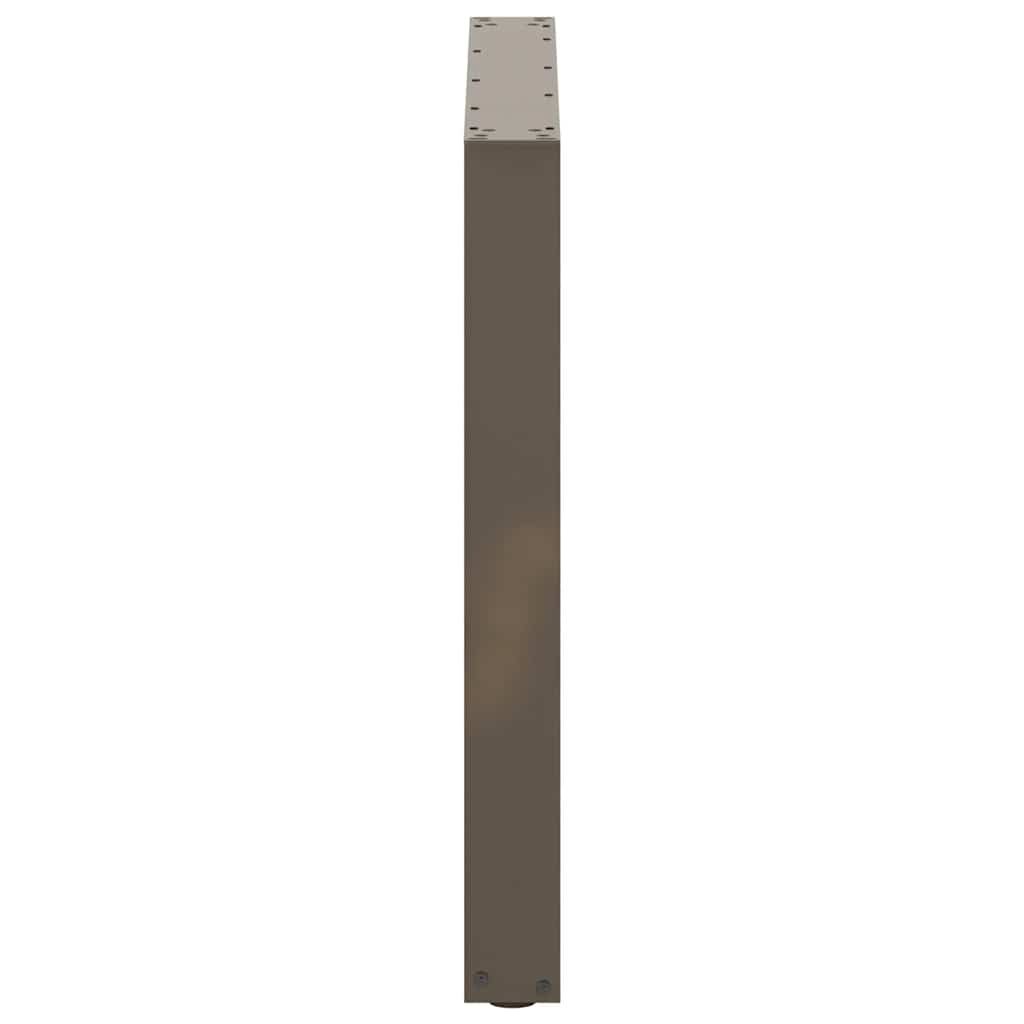 Eettafelpoten 2 st U-vormig 80x(72-73) cm staal naturel is nu te koop bij PeponiXL, paradijselijk wonen!