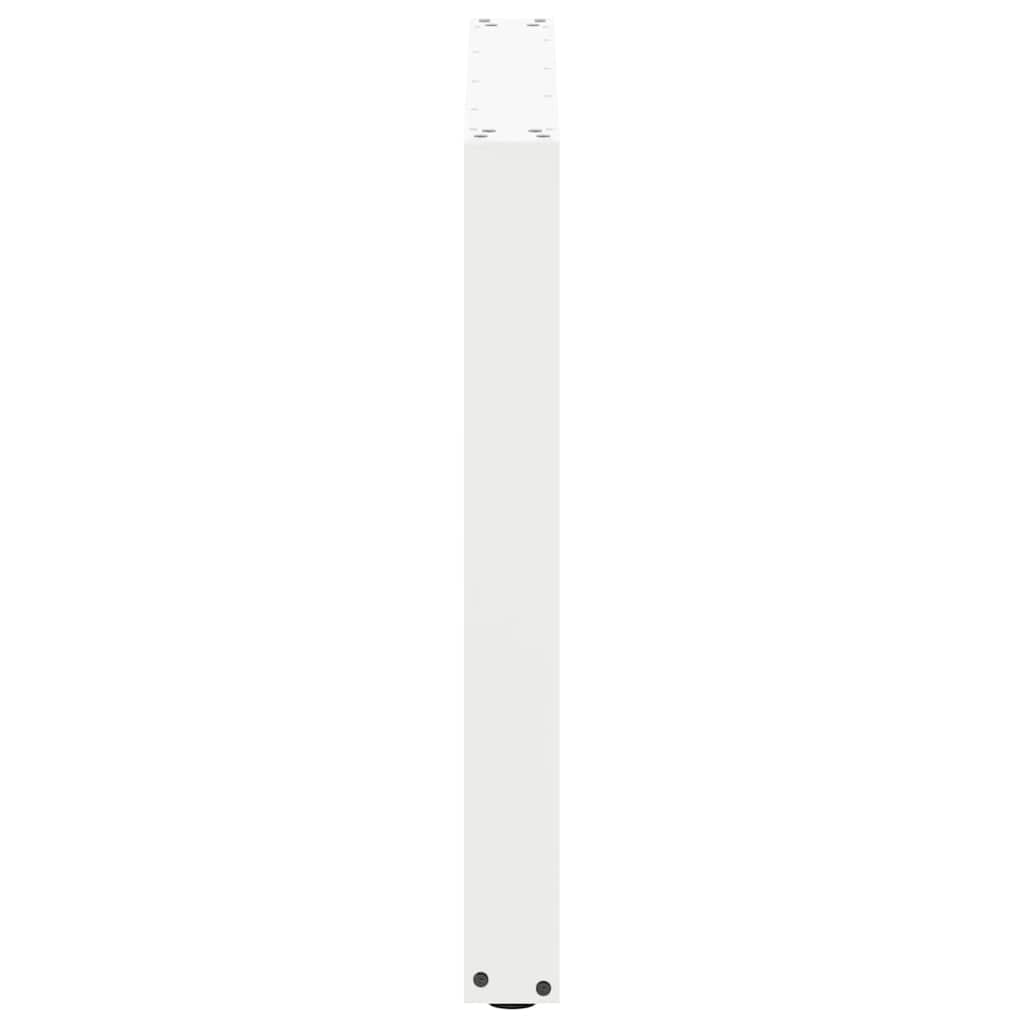 Eettafelpoten 2 st U-vormig 90x(72-73) cm staal wit is nu te koop bij PeponiXL, paradijselijk wonen!