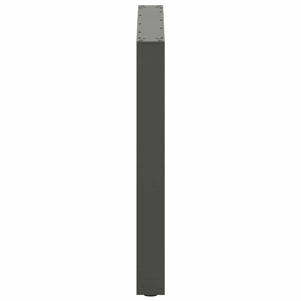 Eettafelpoten 2 st U-vormig 90x(72-73) cm staal antraciet is nu te koop bij PeponiXL, paradijselijk wonen!