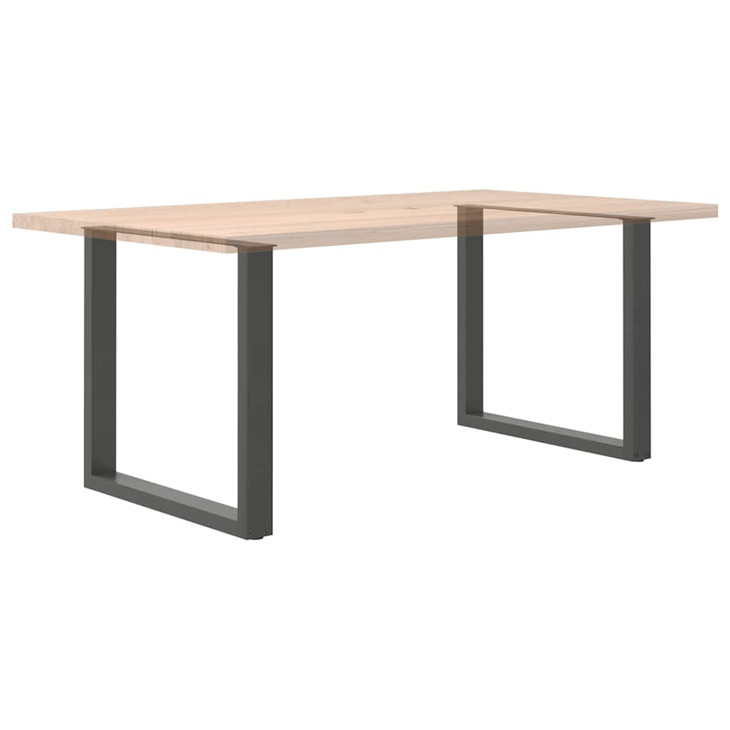 Eettafelpoten 2 st U-vormig 90x(72-73) cm staal antraciet is nu te koop bij PeponiXL, paradijselijk wonen!