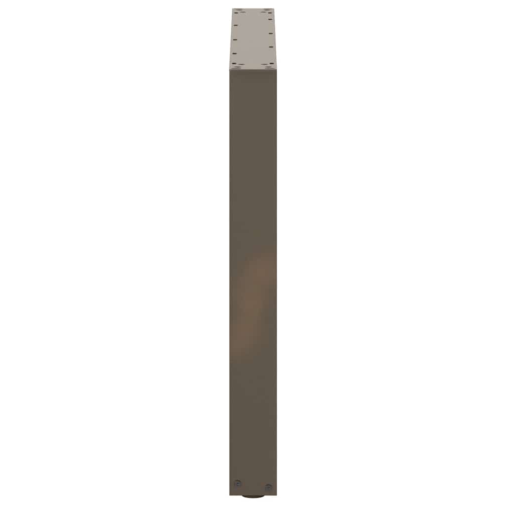 Eettafelpoten 2 st U-vormig 90x(72-73) cm staal naturel is nu te koop bij PeponiXL, paradijselijk wonen!