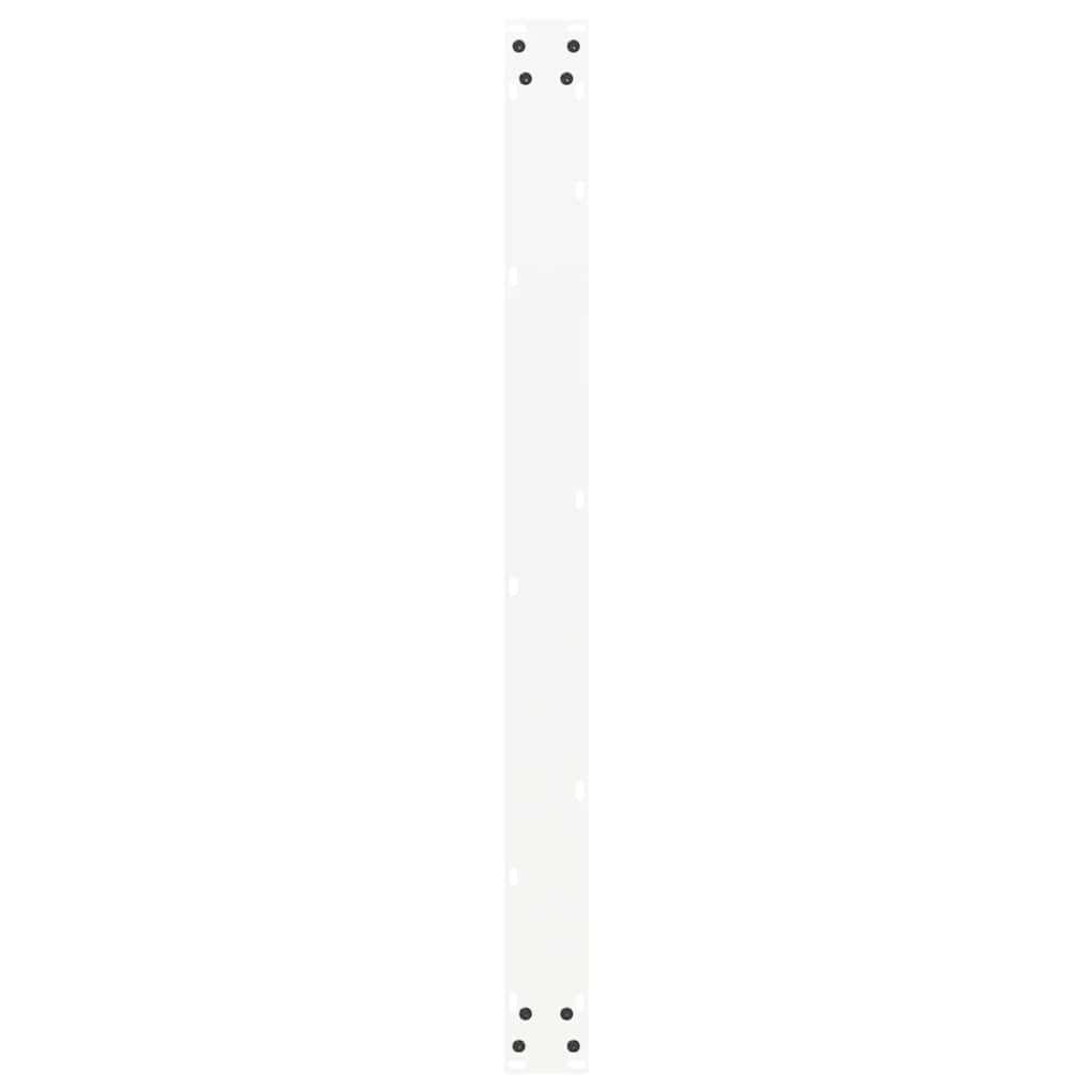 Eettafelpoten 2 st U-vormig 100x(72-73) cm staal wit is nu te koop bij PeponiXL, paradijselijk wonen!