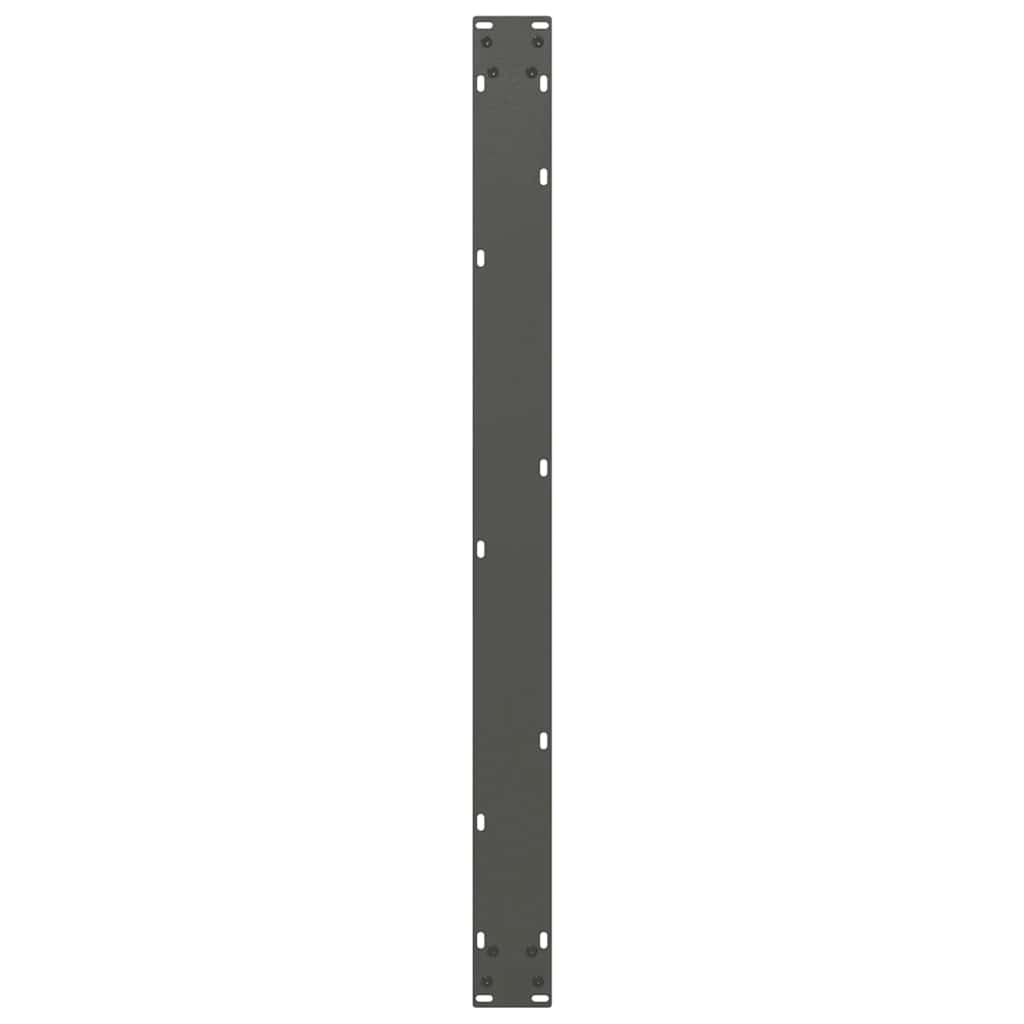 Eettafelpoten 2 st U-vormig 100x(72-73) cm staal antraciet is nu te koop bij PeponiXL, paradijselijk wonen!