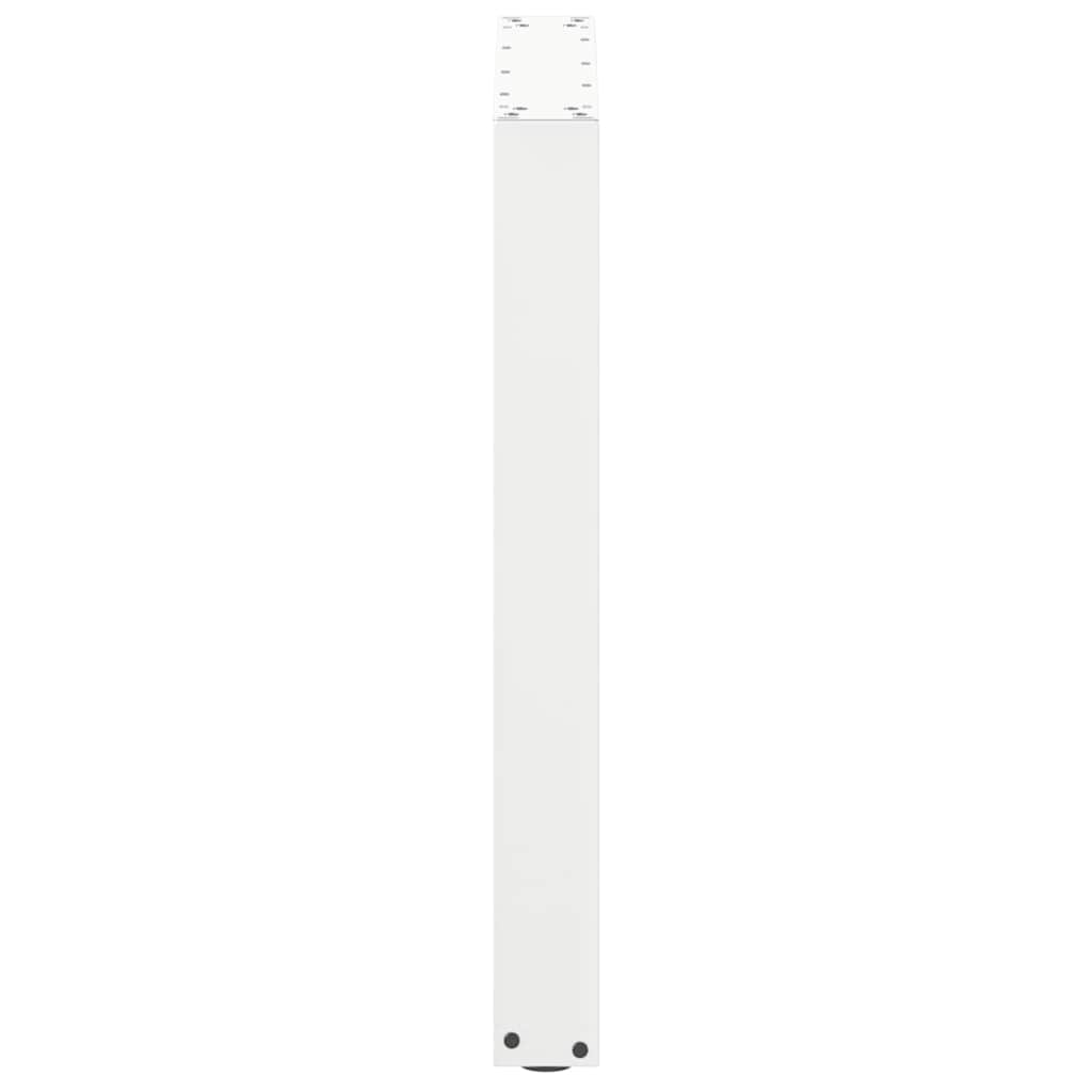 Eettafelpoten 3 st U-vormig 70x(72-73) cm staal wit is nu te koop bij PeponiXL, paradijselijk wonen!