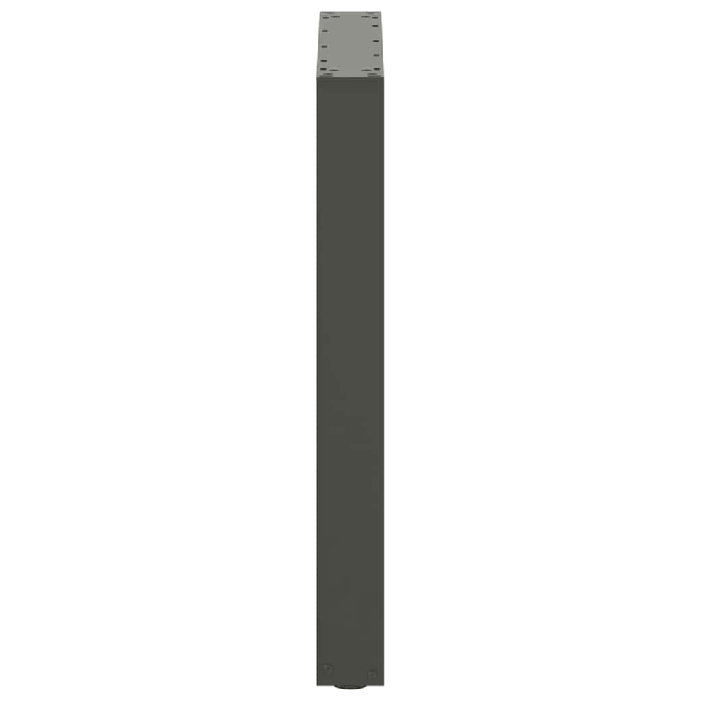 Eettafelpoten 3 st U-vormig 70x(72-73) cm staal naturel is nu te koop bij PeponiXL, paradijselijk wonen!