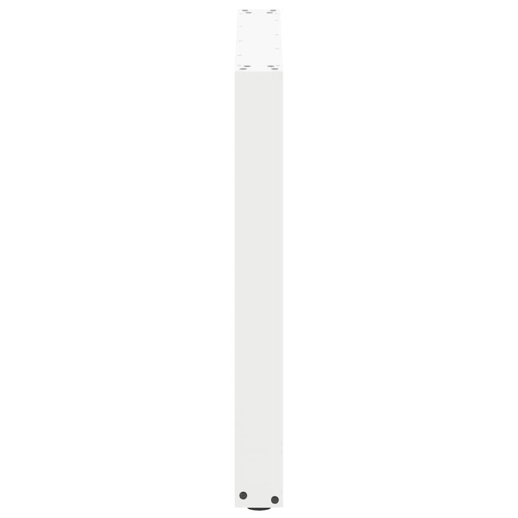 Eettafelpoten 3 st U-vormig 80x(72-73) cm staal wit is nu te koop bij PeponiXL, paradijselijk wonen!