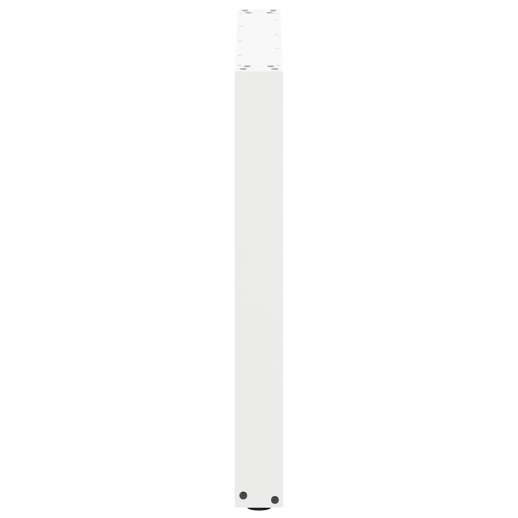 Eettafelpoten 3 st U-vormig 90x(72-73) cm staal wit is nu te koop bij PeponiXL, paradijselijk wonen!