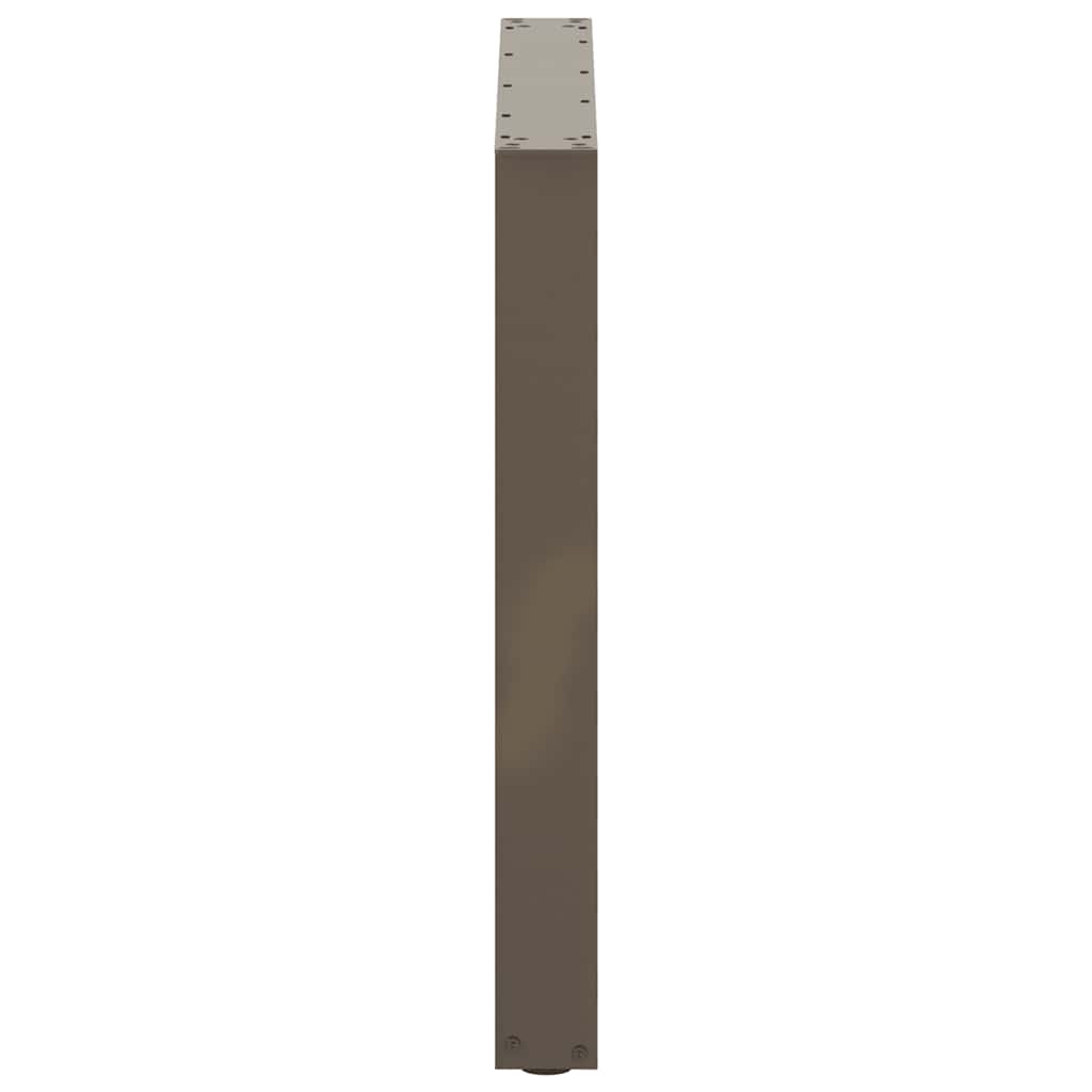 Eettafelpoten 3 st U-vormig 90x(72-73) cm staal naturel is nu te koop bij PeponiXL, paradijselijk wonen!
