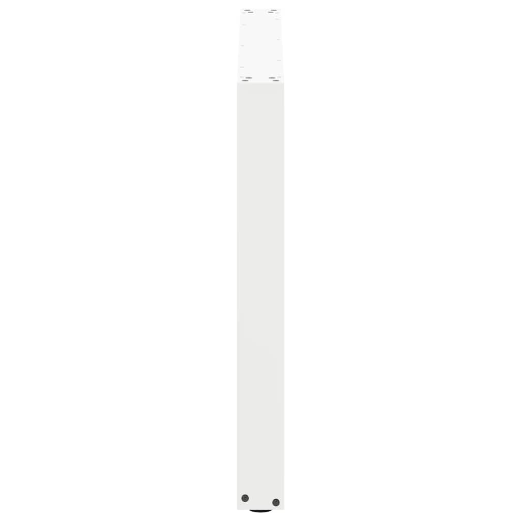 Eettafelpoten 3 st U-vormig 100x(72-73) cm staal wit is nu te koop bij PeponiXL, paradijselijk wonen!