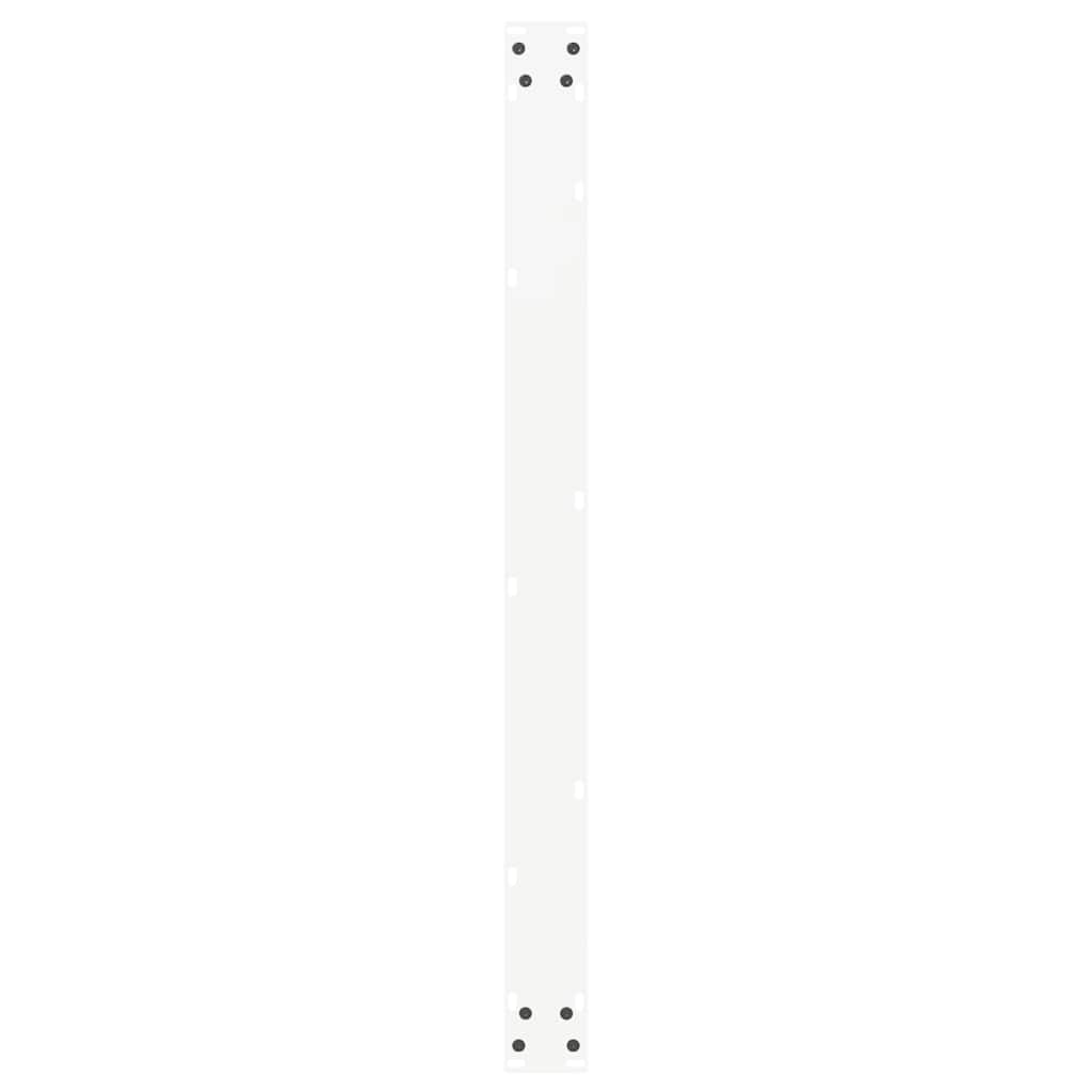 Eettafelpoten 3 st U-vormig 100x(72-73) cm staal wit is nu te koop bij PeponiXL, paradijselijk wonen!