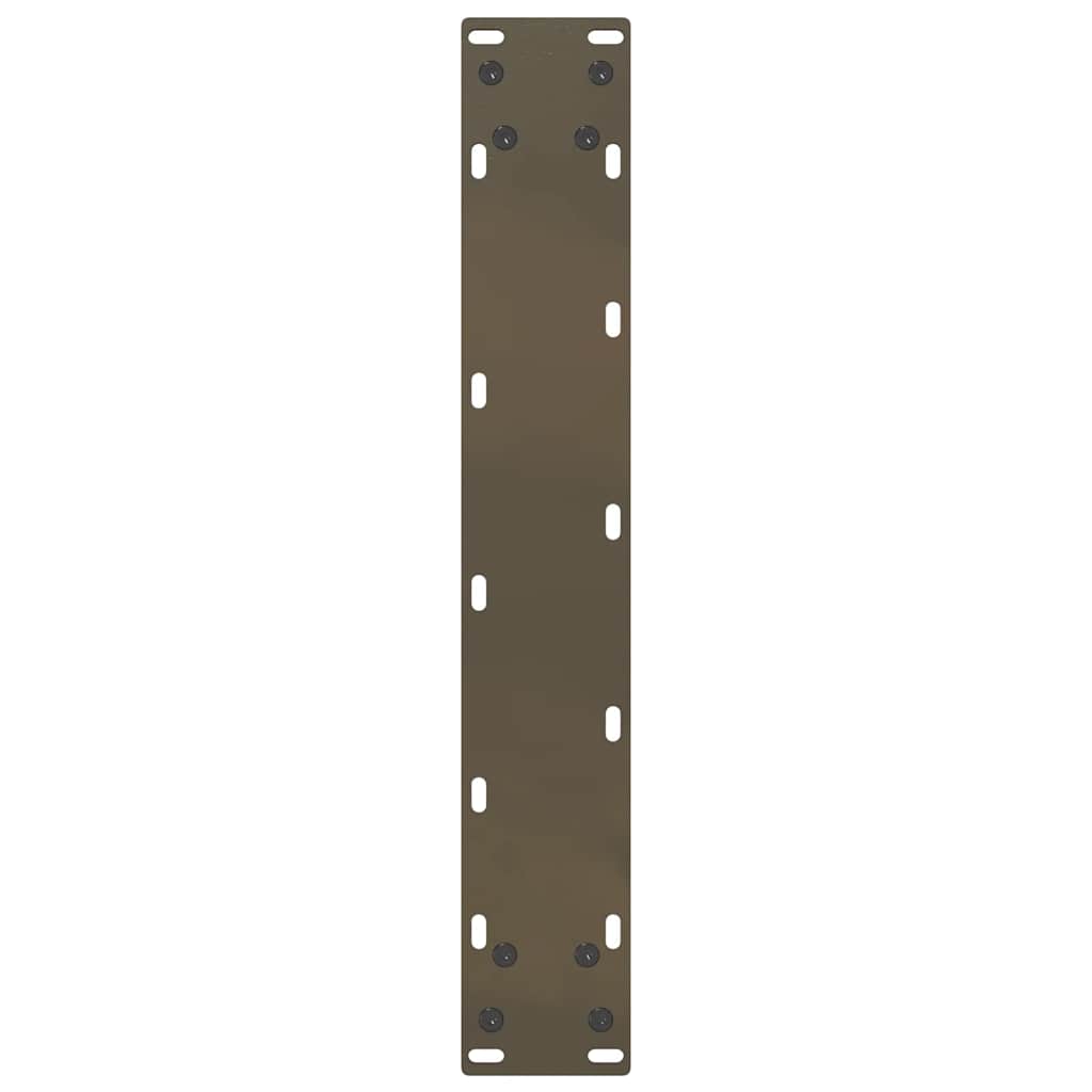 Bartafelpoten 2 st U-vormig 40x(90-91) cm staal naturel