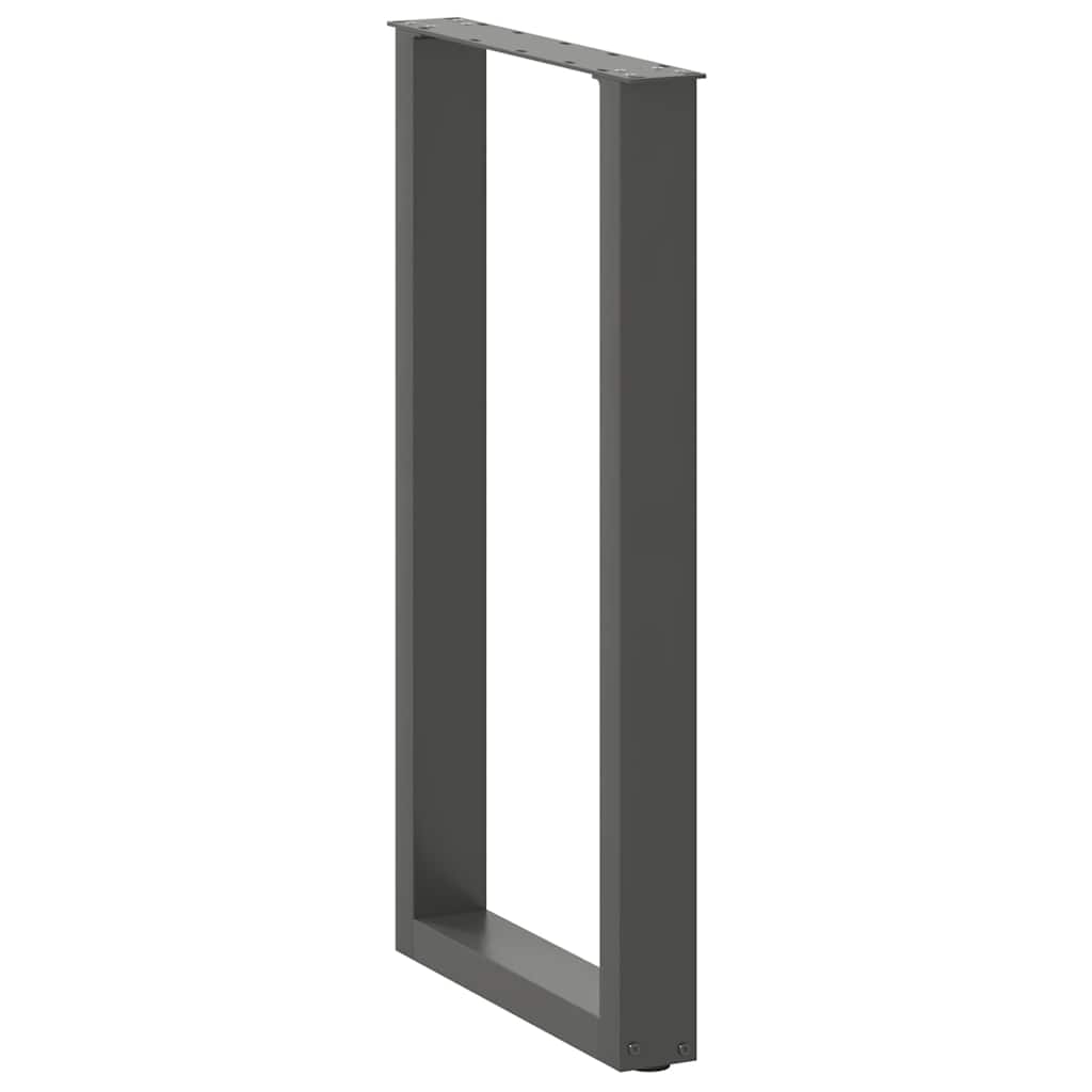 Bartafelpoten 2 st U-vormig 50x(90-91) cm staal antraciet is nu te koop bij PeponiXL, paradijselijk wonen!