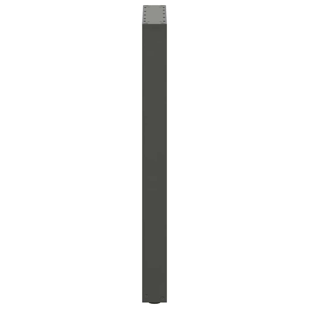 Bartafelpoten 2 st U-vormig 50x(90-91) cm staal antraciet is nu te koop bij PeponiXL, paradijselijk wonen!