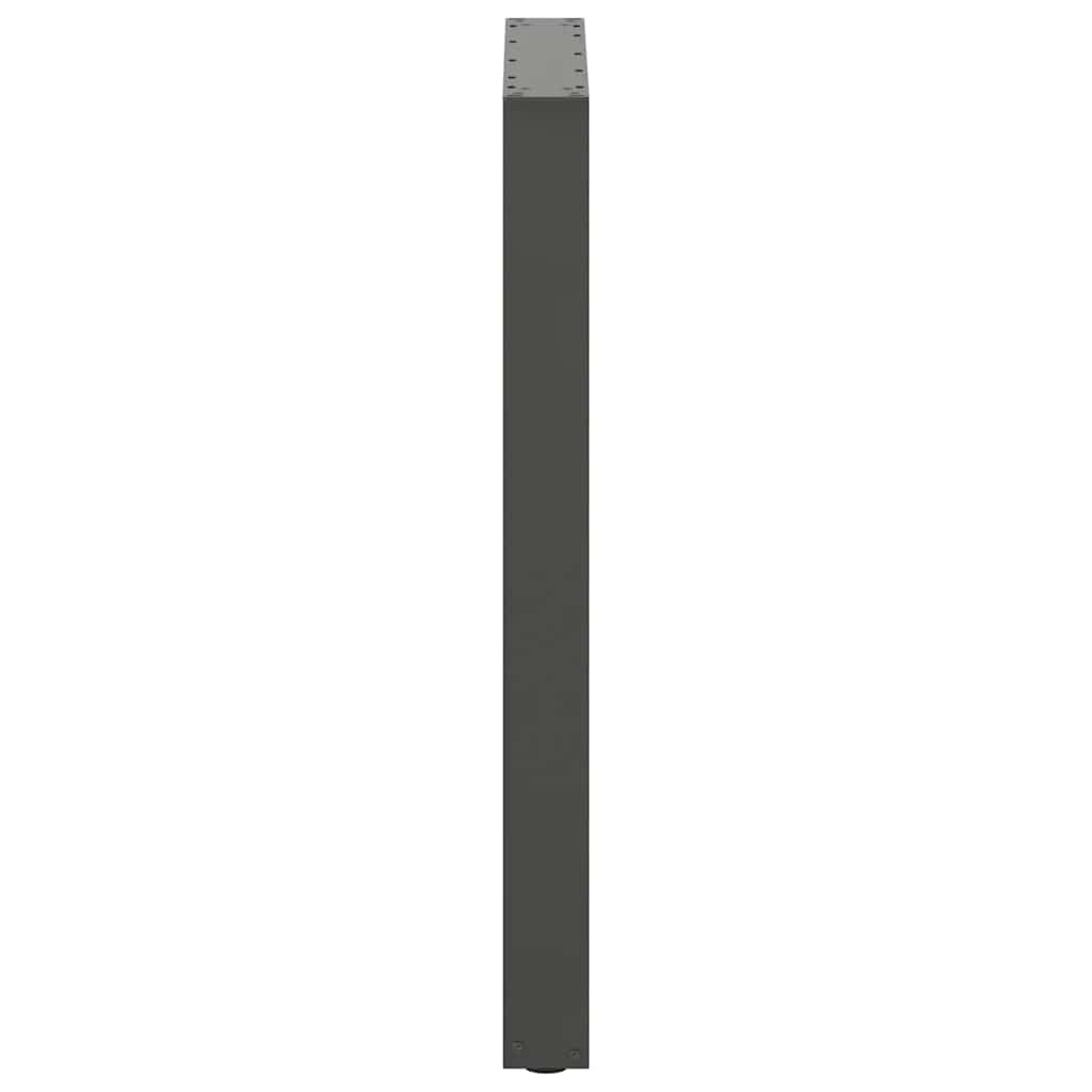 Bartafelpoten 2 st U-vormig 60x(90-91)cm staal antraciet is nu te koop bij PeponiXL, paradijselijk wonen!