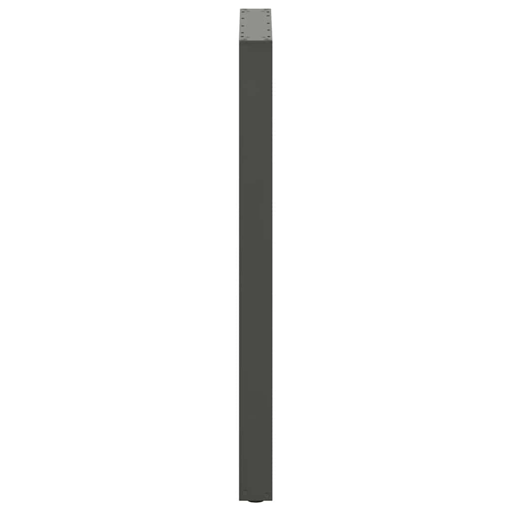 Bartafelpoten 2 st U-vormig 60x(110-111) cm staal antraciet is nu te koop bij PeponiXL, paradijselijk wonen!