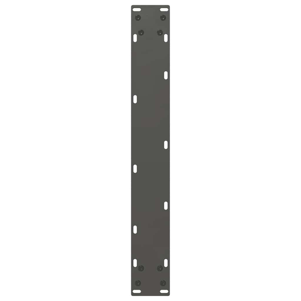Bartafelpoten 2 st U-vormig 60x(110-111) cm staal antraciet is nu te koop bij PeponiXL, paradijselijk wonen!