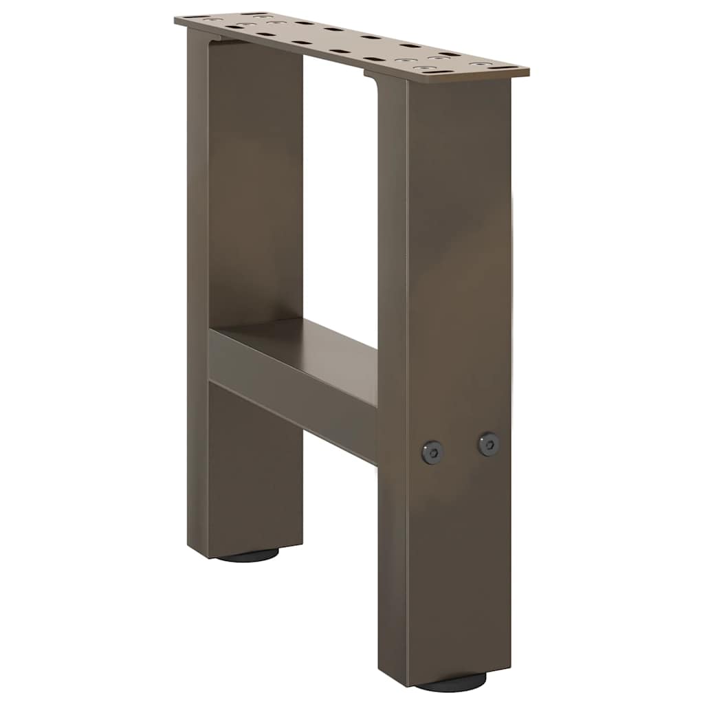 Salontafelpoten 2 st 30x (30-31) cm staal naturel staal is nu te koop bij PeponiXL, paradijselijk wonen!
