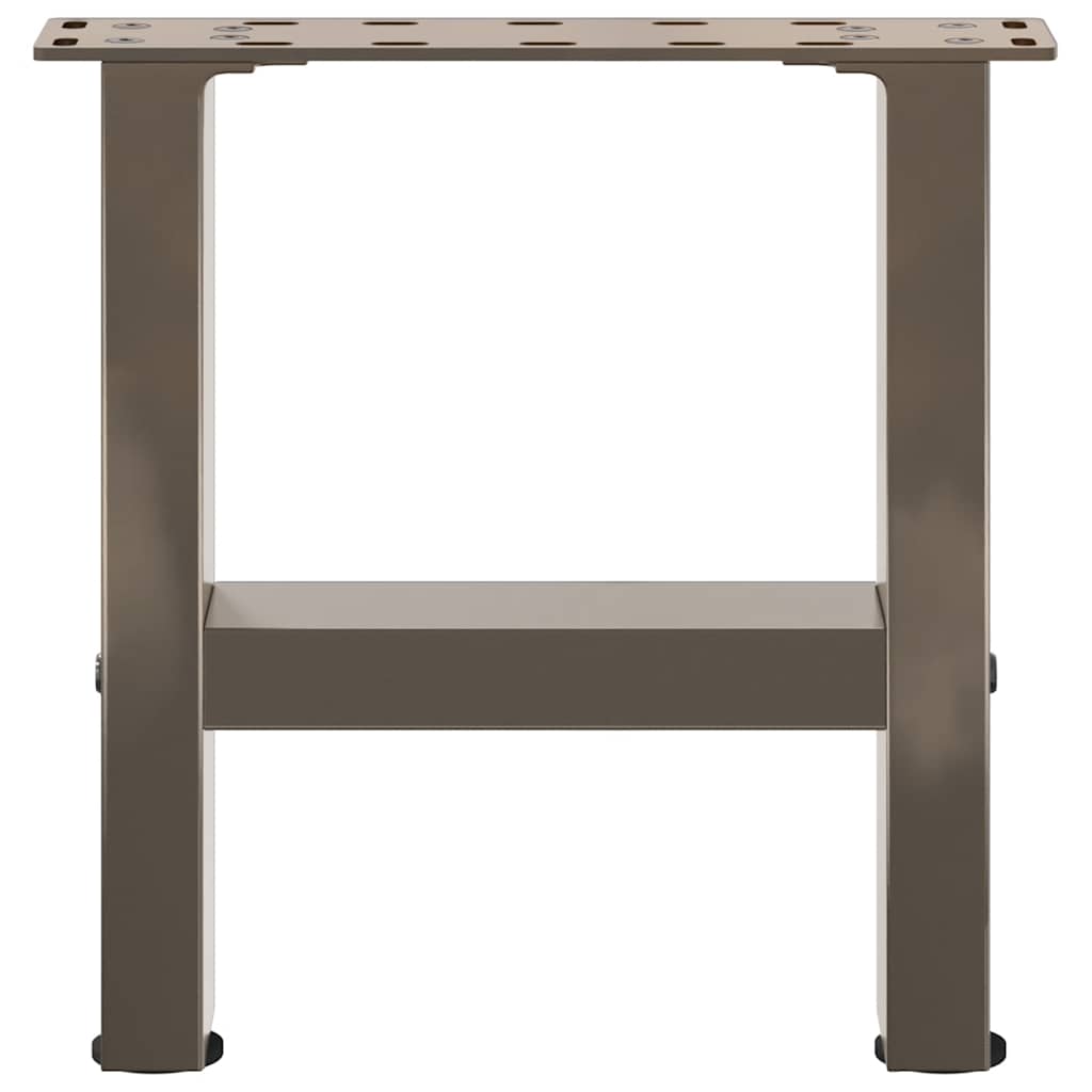 Salontafelpoten 2 st 30x (30-31) cm staal naturel staal is nu te koop bij PeponiXL, paradijselijk wonen!