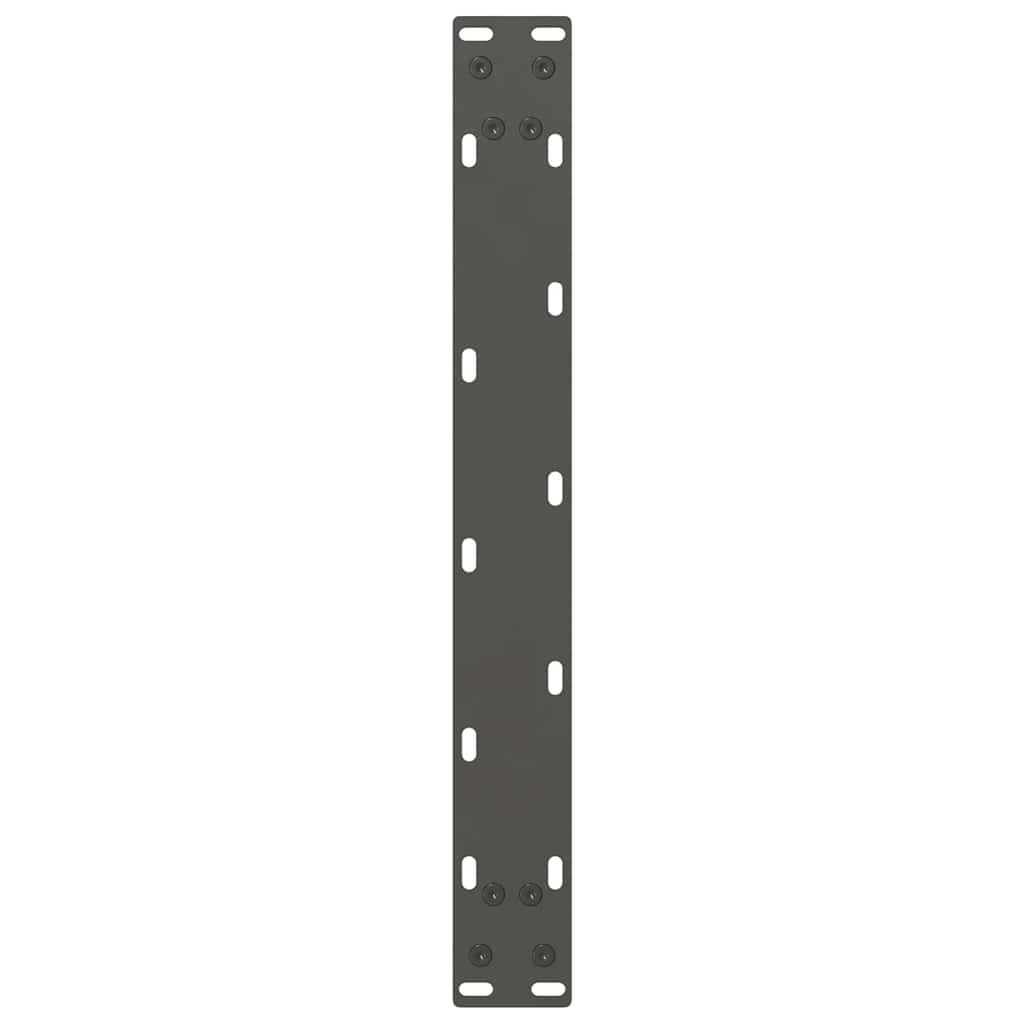 Salontafelpoten 2 st 50x(30-31) cm staal antracietkleurig is nu te koop bij PeponiXL, paradijselijk wonen!