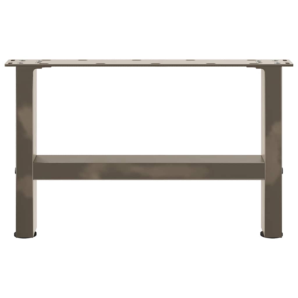Salontafelpoten naturel staal 2 st 50x(30-31) cm staal is nu te koop bij PeponiXL, paradijselijk wonen!