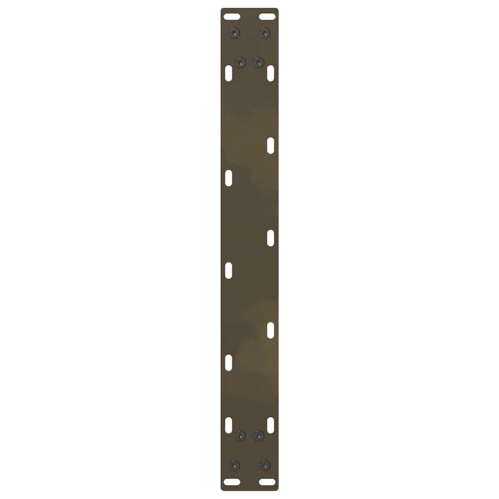 Salontafelpoten naturel staal 2 st 50x(30-31) cm staal is nu te koop bij PeponiXL, paradijselijk wonen!