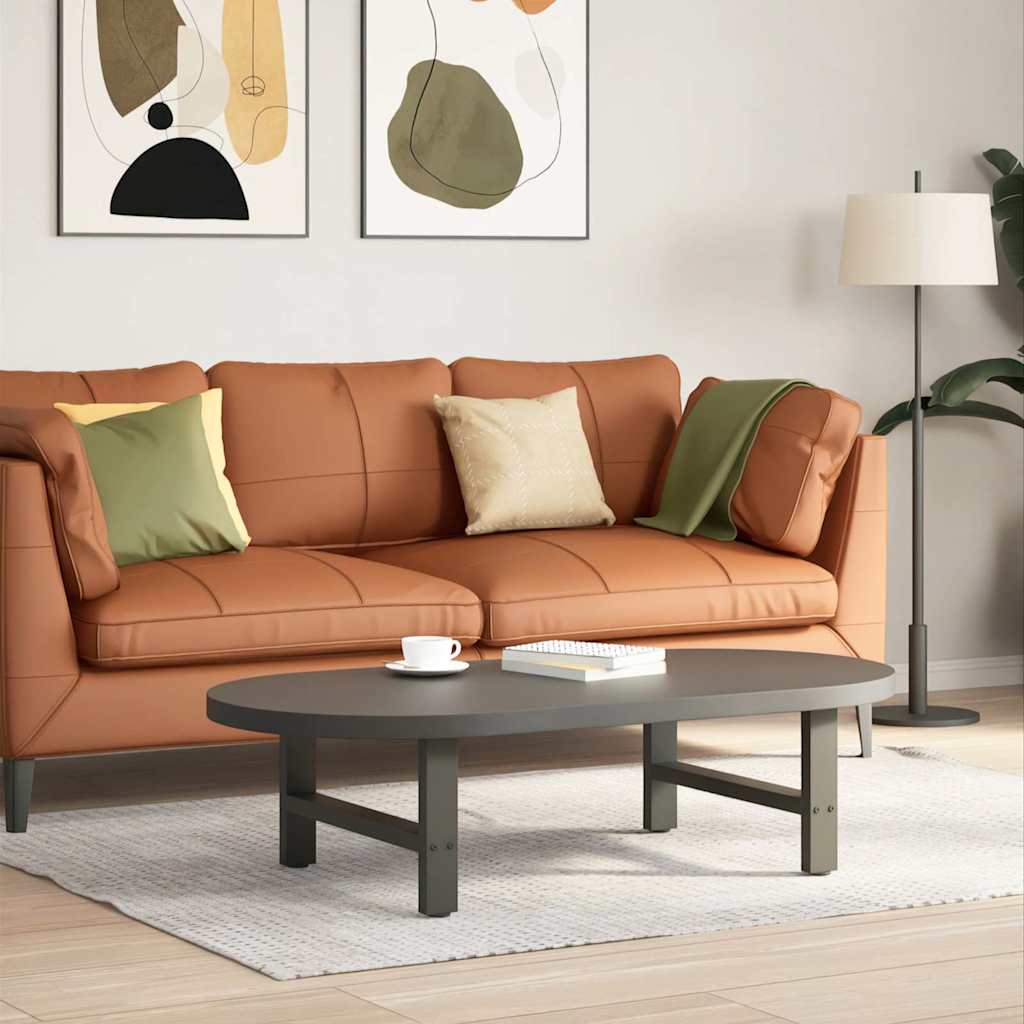 Salontafelpoten 2 st 60x(30-31) cm staal antracietkleurig is nu te koop bij PeponiXL, paradijselijk wonen!