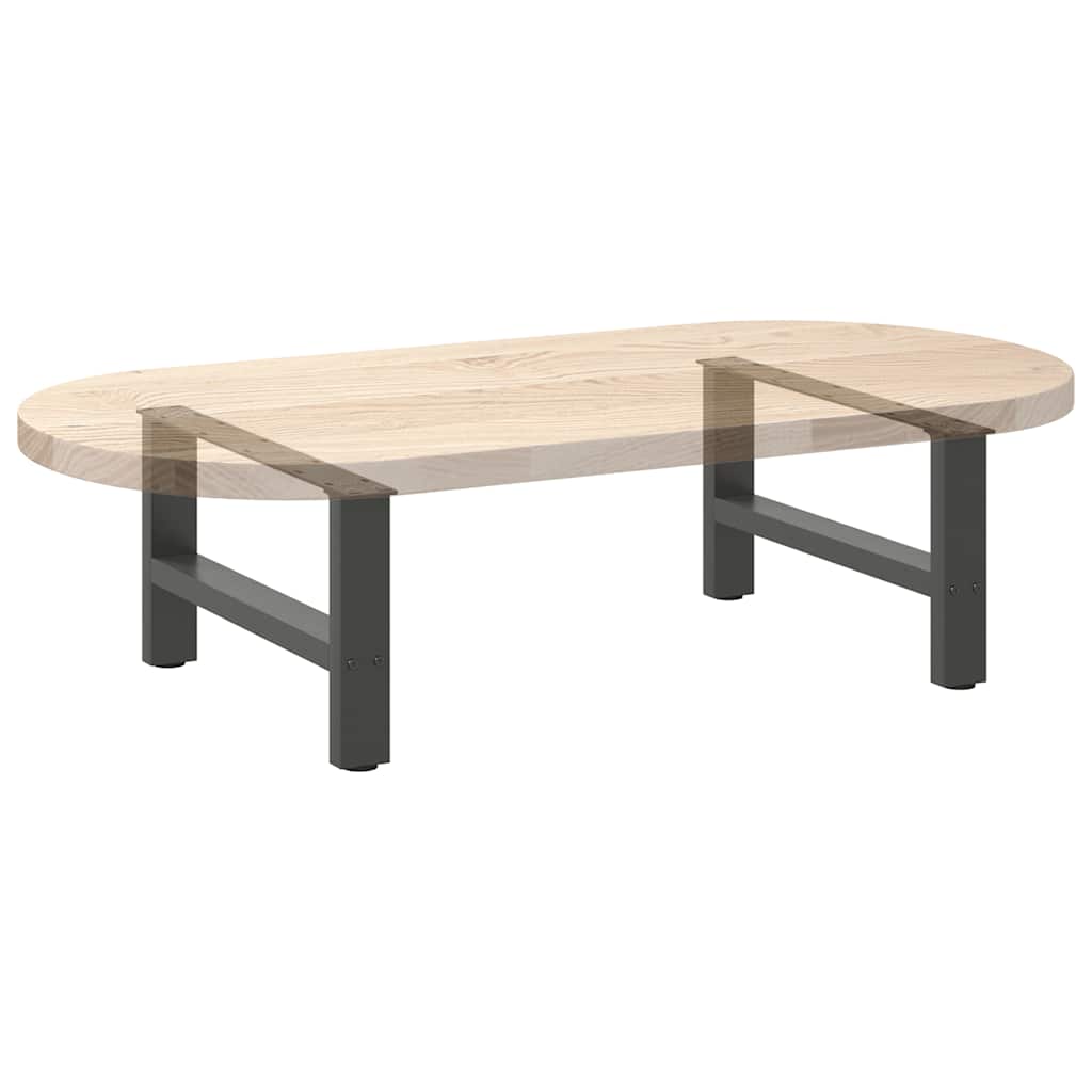 Salontafelpoten 2 st 70x(30-31) cm staal antracietkleurig is nu te koop bij PeponiXL, paradijselijk wonen!