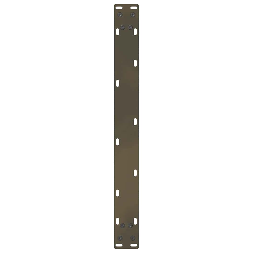 Salontafelpoten naturel staal 2 st 70x (30-31) cm staal is nu te koop bij PeponiXL, paradijselijk wonen!
