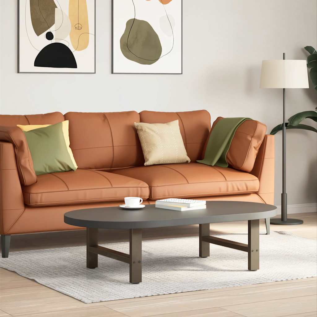Salontafelpoten naturel staal 2 st 70x (30-31) cm staal is nu te koop bij PeponiXL, paradijselijk wonen!