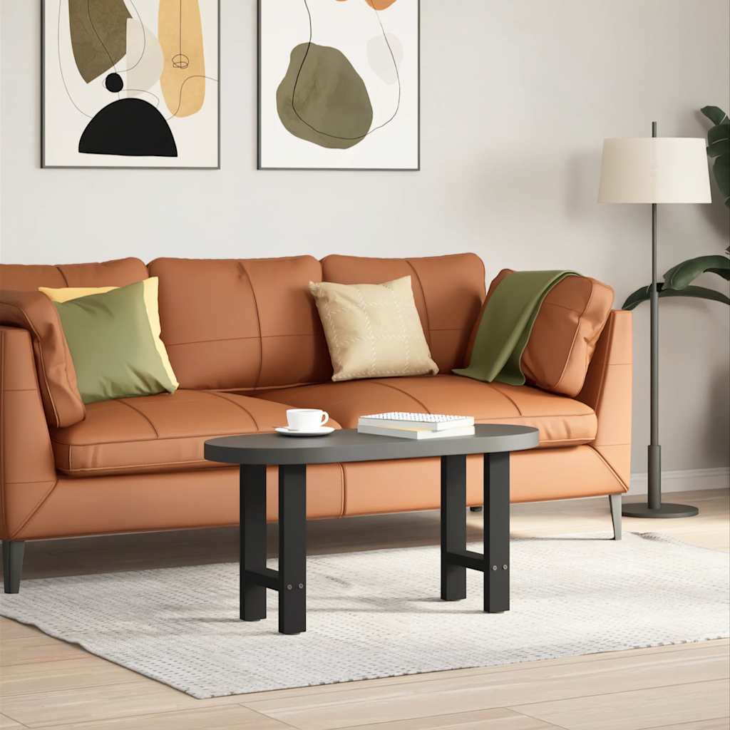 Salontafelpoten 2 st 28x(42-43) cm staal zwart is nu te koop bij PeponiXL, paradijselijk wonen!