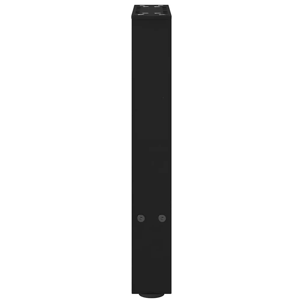 Salontafelpoten 2 st 28x(42-43) cm staal zwart is nu te koop bij PeponiXL, paradijselijk wonen!