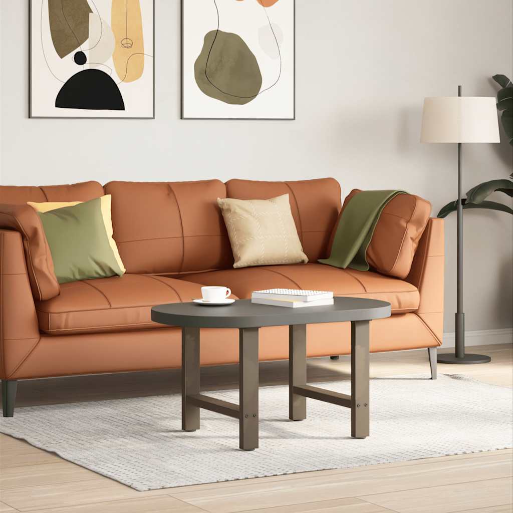 Salontafelpoten 2 st 50x(42-43) cm staal naturel is nu te koop bij PeponiXL, paradijselijk wonen!
