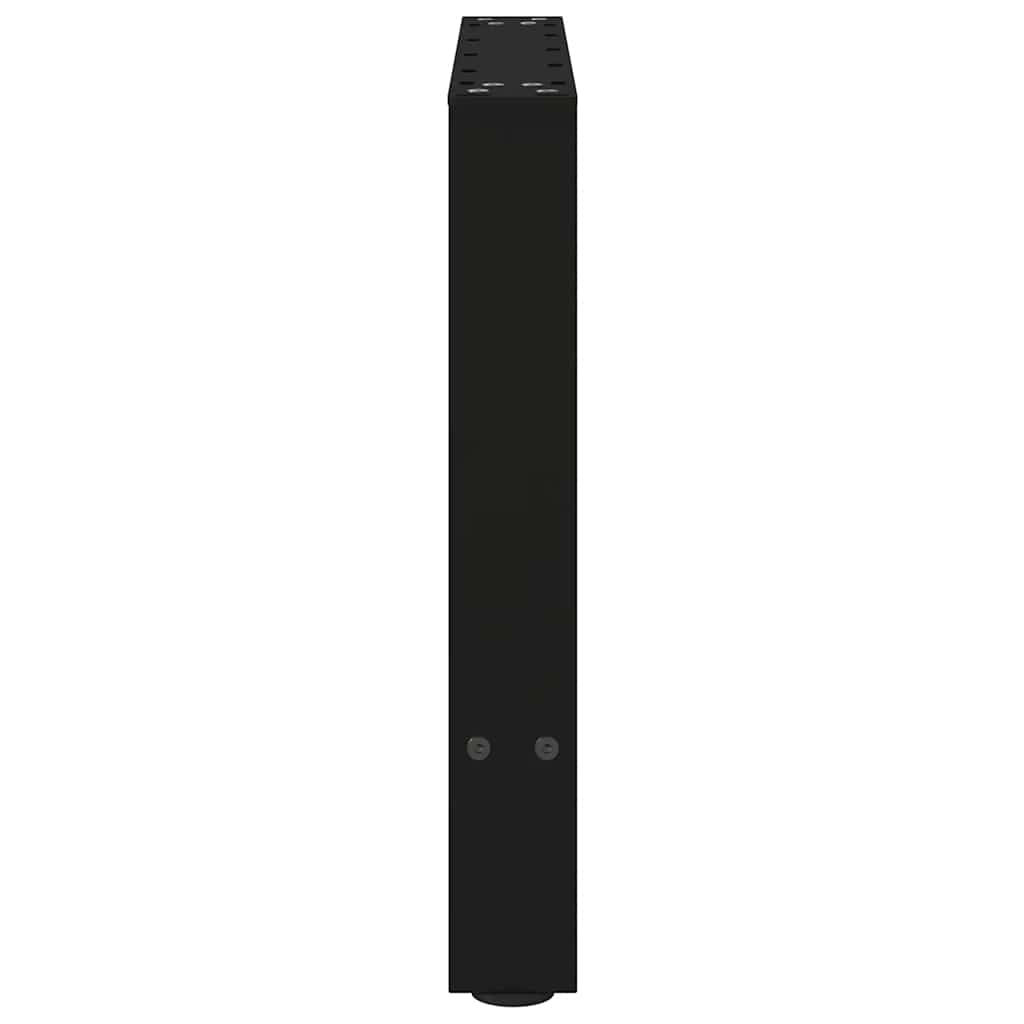 Salontafelpoten 2 st 60x(42-43) cm staal zwart is nu te koop bij PeponiXL, paradijselijk wonen!