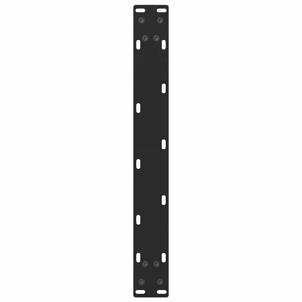 Salontafelpoten 2 st 60x(42-43) cm staal zwart is nu te koop bij PeponiXL, paradijselijk wonen!