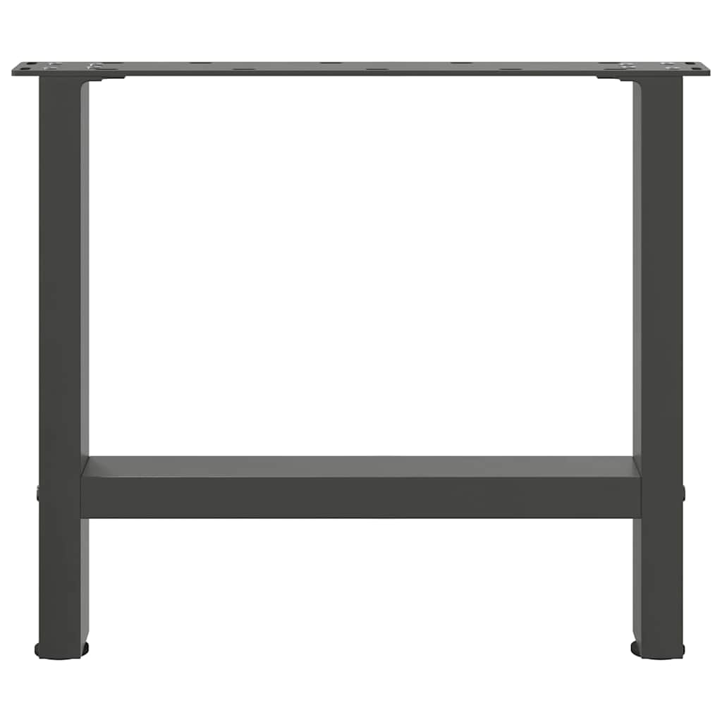 Salontafelpoten 2 st 60x(42-43) cm staal antraciet is nu te koop bij PeponiXL, paradijselijk wonen!
