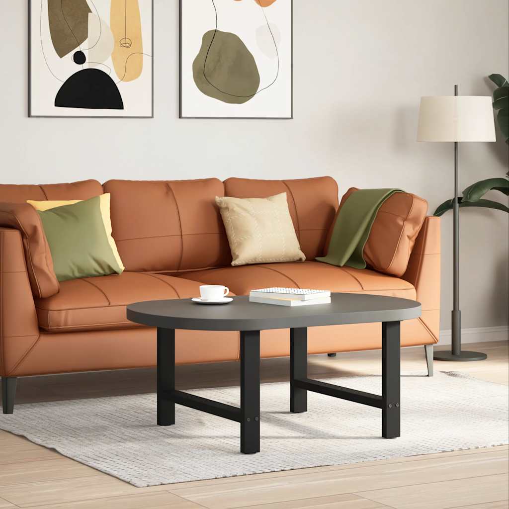 Salontafelpoten 2 st 70x(42-43) cm staal zwart is nu te koop bij PeponiXL, paradijselijk wonen!
