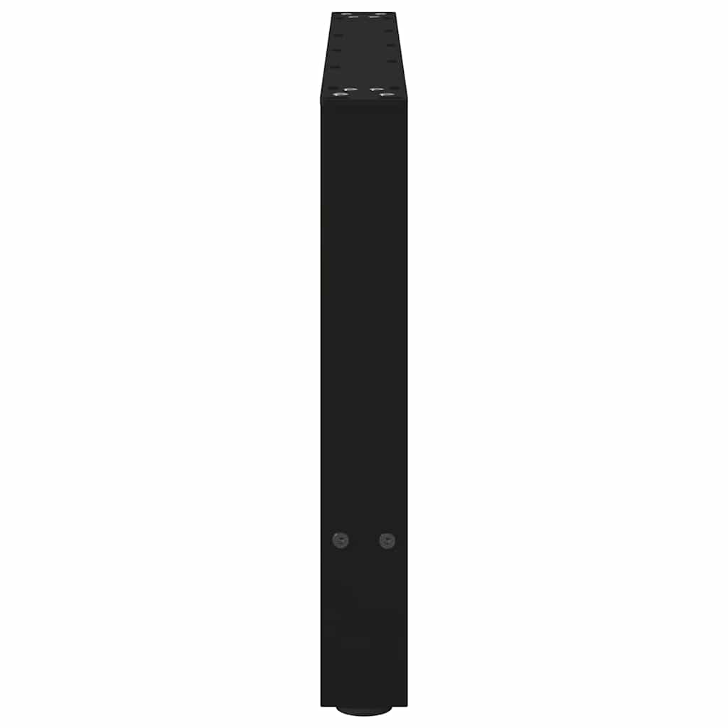 Salontafelpoten 2 st 70x(42-43) cm staal zwart is nu te koop bij PeponiXL, paradijselijk wonen!