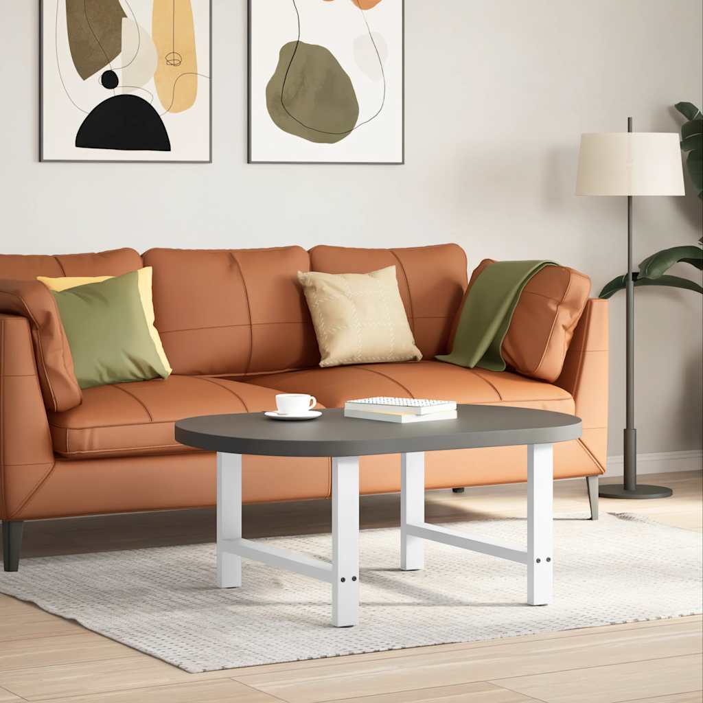 Salontafelpoten 2 st 70x(42-43) cm staal wit is nu te koop bij PeponiXL, paradijselijk wonen!