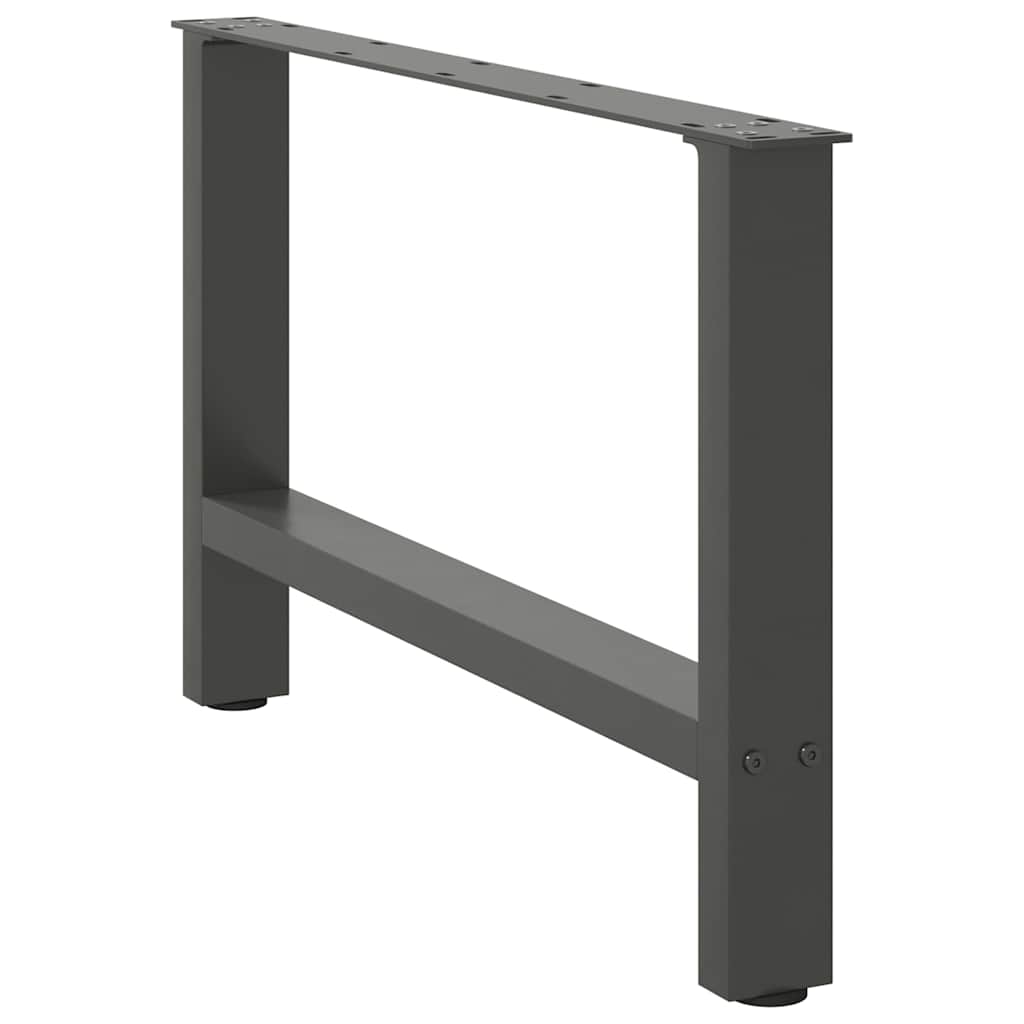 Salontafelpoten 2 st 70x(42-43) cm staal antraciet is nu te koop bij PeponiXL, paradijselijk wonen!
