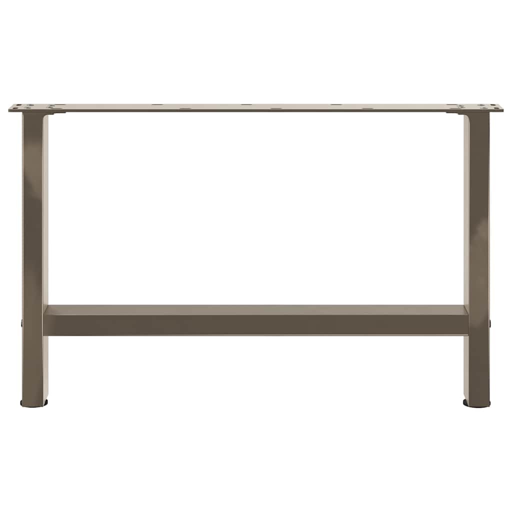 Salontafelpoten 2 st 70x(42-43) cm staal naturel is nu te koop bij PeponiXL, paradijselijk wonen!
