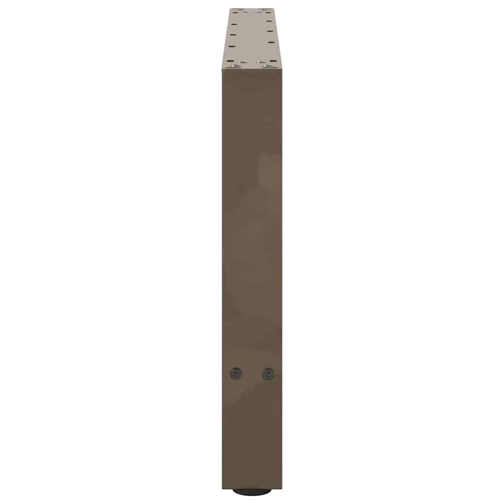 Salontafelpoten 2 st 70x(42-43) cm staal naturel is nu te koop bij PeponiXL, paradijselijk wonen!
